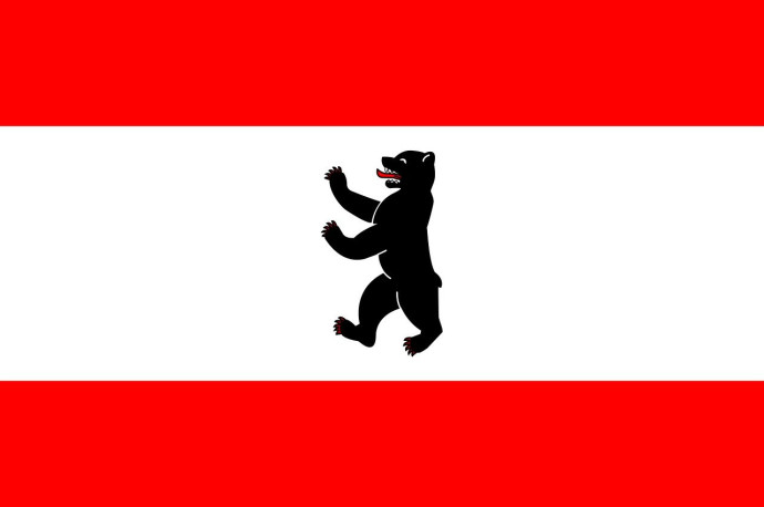 Flagge von Berlin